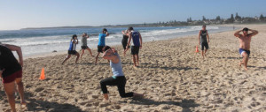 Outdoor Sand Workout